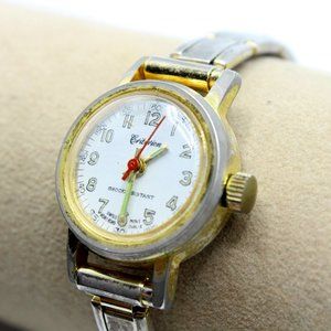 Vintage Criterion Women's Casual Retro Stainless Steel Classic Watch 80's